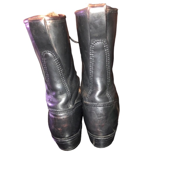 Georgia Boots Logger/Military Style Size 9 Oil&Slip Resistant GUC - Picture 4 of 7